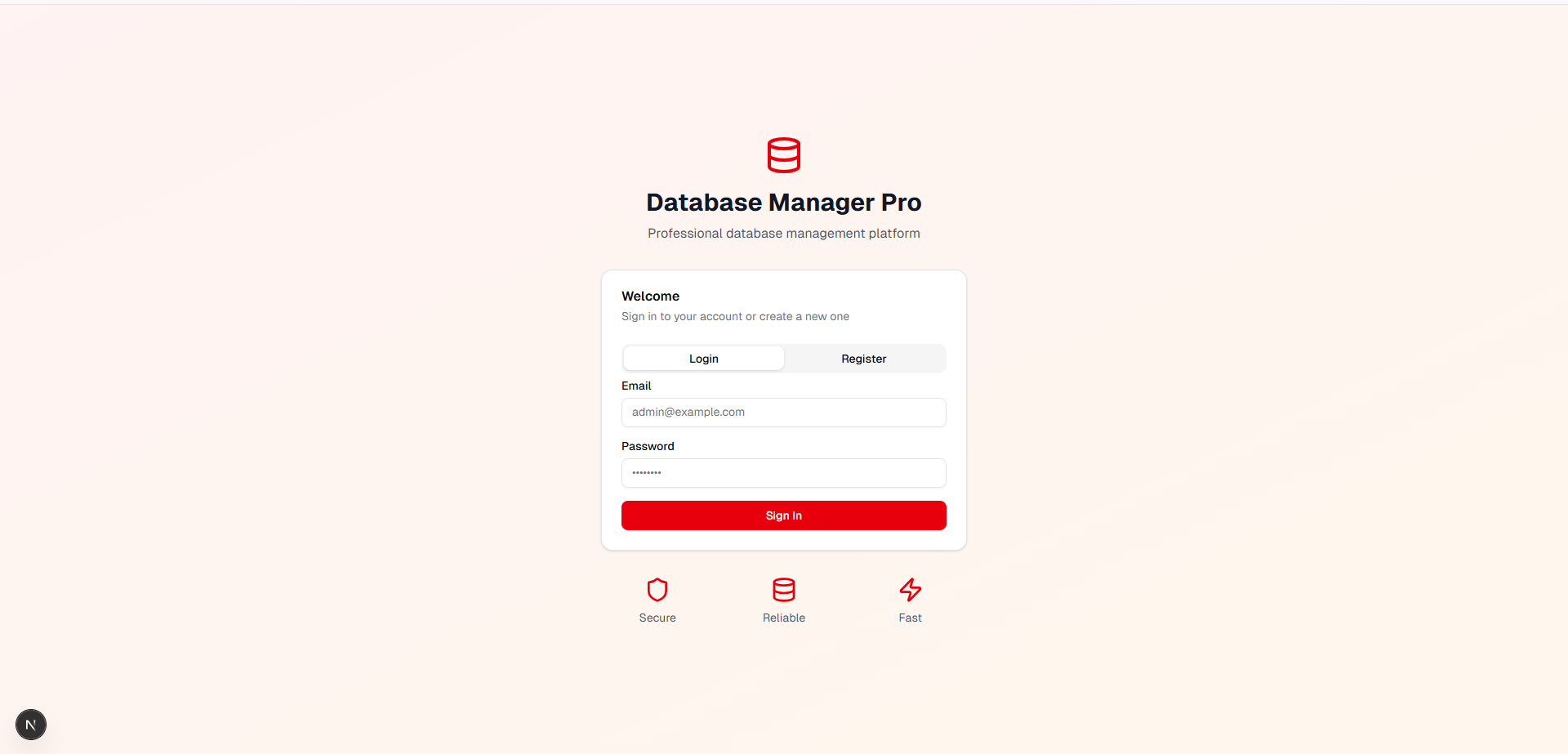 Database Manager