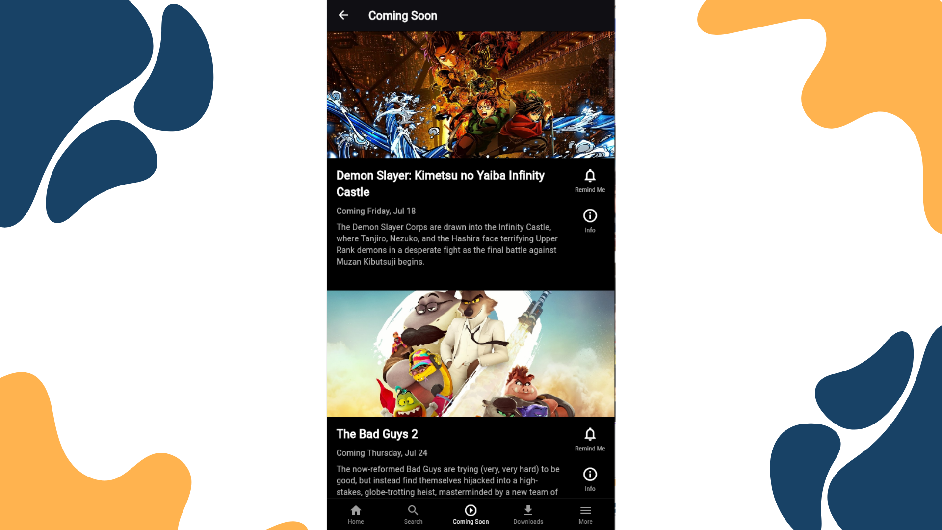 Netflix Application screenshot 4